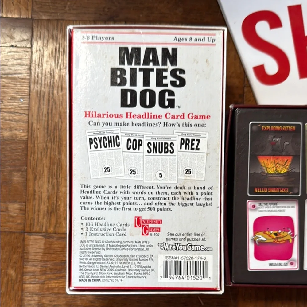 Exploding Kittens Card Game Set - Picture 2 of 3